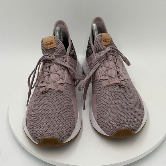 New Balance Womens Fresh Foam Roav Pink Leopard Running Shoes Sneakers Size 9.5B - Picture 3 of 8